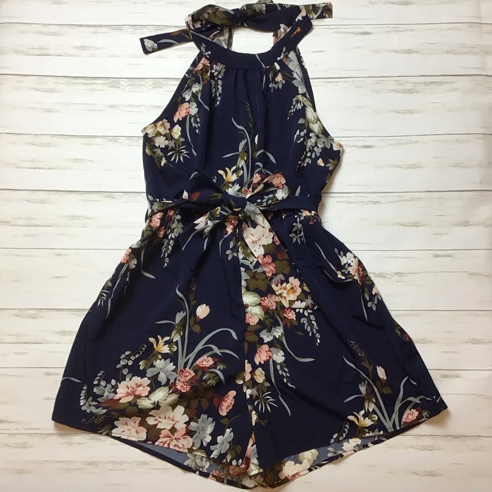 SHEIN Floral Romper